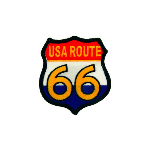 Patch-Route 66 Usa-Rw And B
