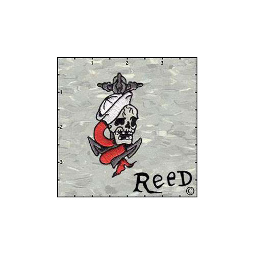 Fuzzy Dude Reeds Sailor Skull And Anchor