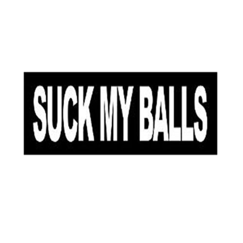 Suck My Balls Sticker