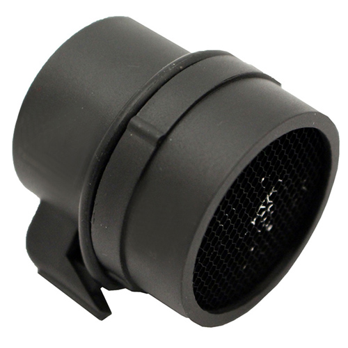 Black Perforated Scope Cap - Round