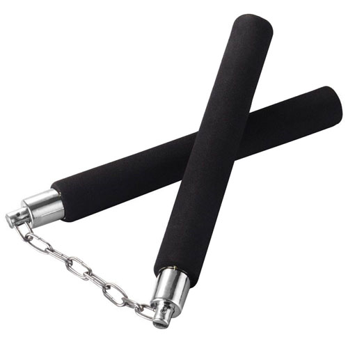 Martial Arts Foam Handle Nunchucks