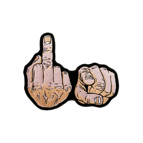 4W X 4H F U Hands Patch