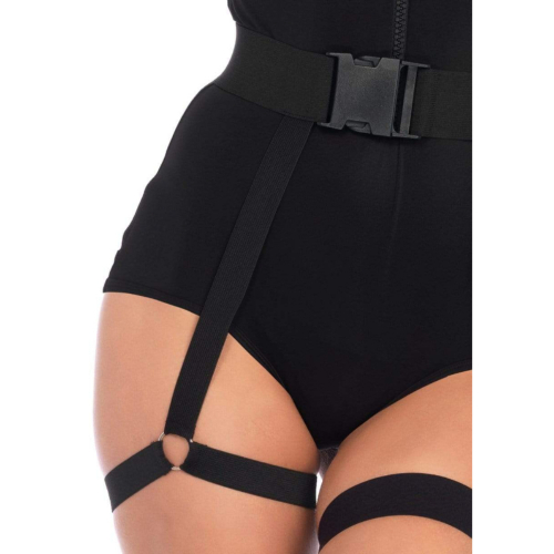 5 PC SWAT Team Babe Costume