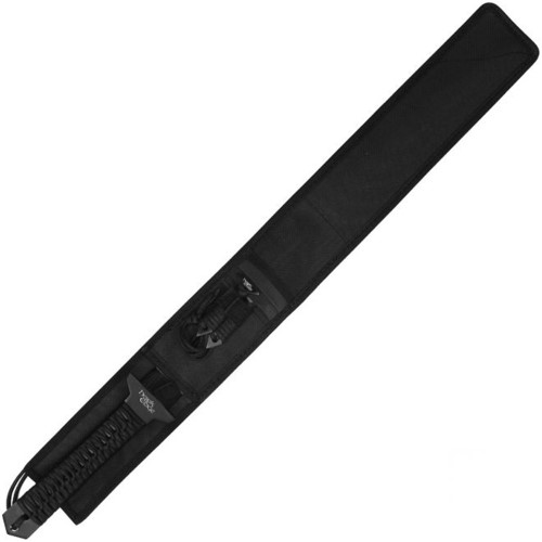 Conquer the wilderness with the Neptune Machete, 25 inches in length. Complete with a sheath and cord, it's a versatile tool for outdoor adventures.
