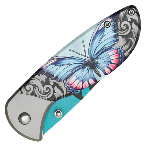 7'' Wartech Butterfly Folding Knife