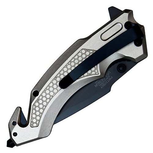 Add a pop of color to your EDC with the Neptune Steel Assisted Pocket Folding Knife featuring a convenient clip in vibrant rainbow hues. Versatile, durable, and ready for action. Get yours now!