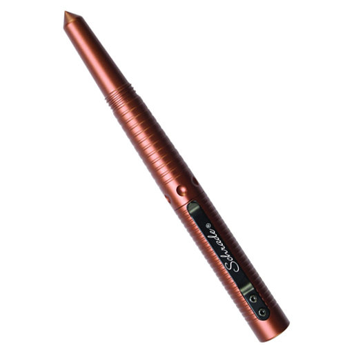 Schrade Schrade Survival Tactical Pen With Survival Whistle Brown