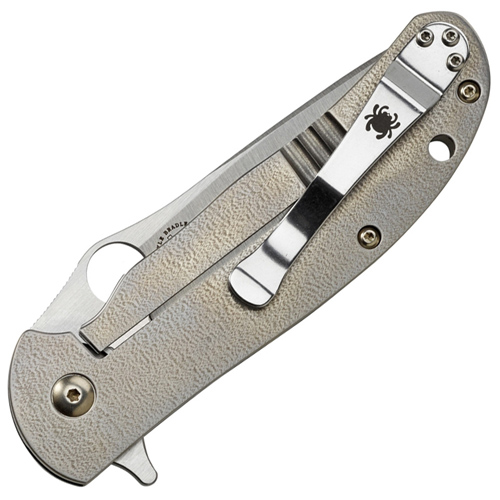 Spyderco Advocate Plain Edge Folding Knife