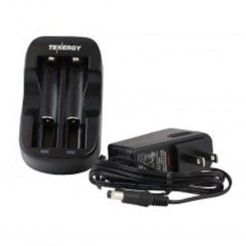 Tenergy Li-ion RCR123A 600mAh Box Kit W/Smart Charger & Car Adapter