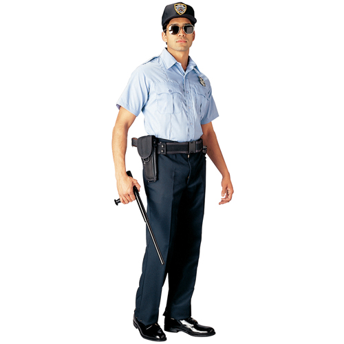 Mens Short Sleeve Uniform Shirt