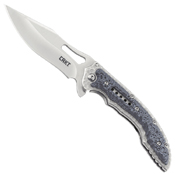 CRKT Fossil Black Compact Flipper Knife