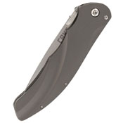 CRKT Argus Satin Plain Blade Folding Knife