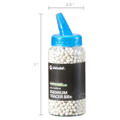 Golden Ball Bio Tracer Airsoft BBs 2000ct