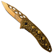 Dark Side Blades Drop Point Blade Folding Knife