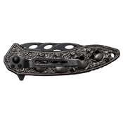 Dark Side Blades Drop Point Blade Folding Knife
