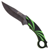 MTech USA Xtreme Stainless Steel Blade Fixed Knife With Nylon Sheath