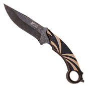 MTech USA Xtreme Stainless Steel Blade Fixed Knife With Nylon Sheath