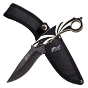 MTech USA Xtreme Stainless Steel Blade Fixed Knife With Nylon Sheath