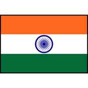 Flag Printed Patch - India