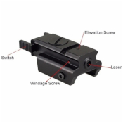 RavenX 5mW Green Laser Sight Class IIIa - 61mm