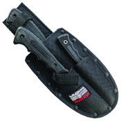 Campfire SWCAMP Black Rubber Handle Fixed Knife 3 Pcs Set