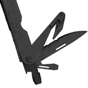 Black Oxide PowerLock EOD with Leather Sheath