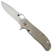 Spyderco Advocate Plain Edge Folding Knife