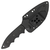 Pygmy Warrior G-10 Handle Fixed Blade Knife - Black