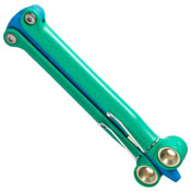Spyderco Green Blue Baliyo