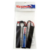Crane Style 11.1V 1000mAh 20C Buffer Tube Size Battery