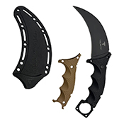 3cr13 Steel MidNight Fixed Knife
