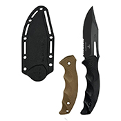 9-Inch Obsidian Black Fixed Knife