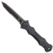 United Cutlery Tailwind Urban Stiletto Half Serrated Edge Folding Knife