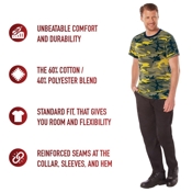 Colored T-Shirts - Coyote Camo