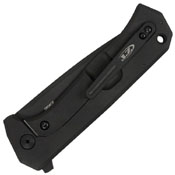 Zero Tolerance 0804CF DLC Coated Plain Edge Folding Blade Knife